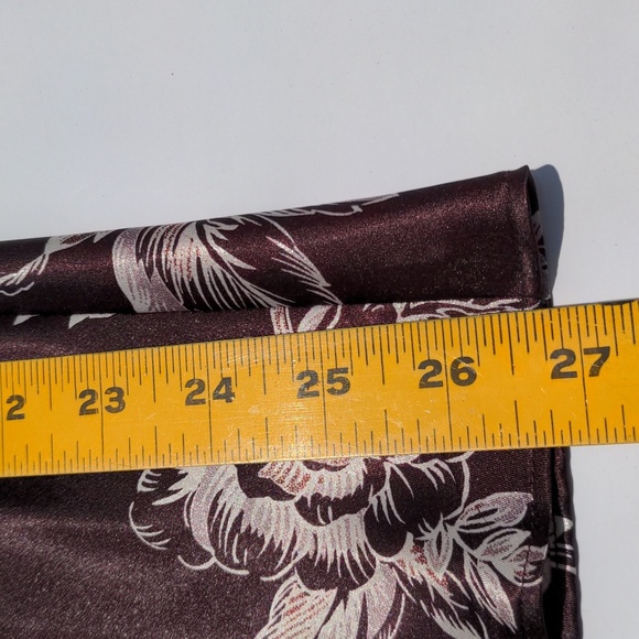 Morgan Taylor Matching Floral Brown Nighty & Robe XL New w/tags - Picture 13 of 14